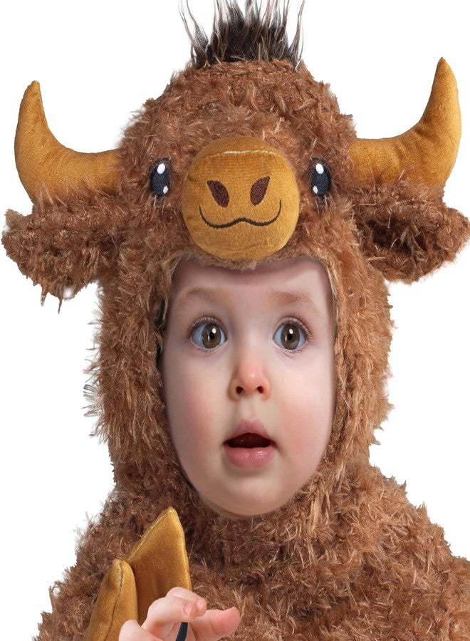 Rubies Highland Cow Costume for Toddlers, Unisex 2T - Image 3